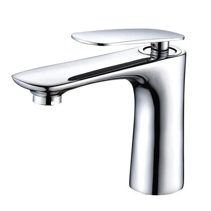 DecorBites™ Basin Faucet Hot&Cold Mixer Tap Brass Gold/Chrome/White/Red/Black for Bathroom Sink