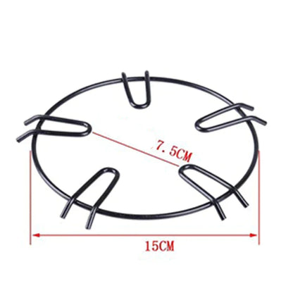 DecorBites™ Gas Stove Pot Holder: Round Shape Anti-Skid Rack for Kitchen Stove