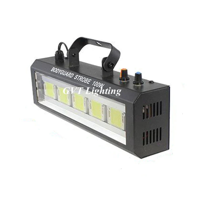 DecorBites™ 100W Auto Sound Control LED White Strobe Light for Music Shows