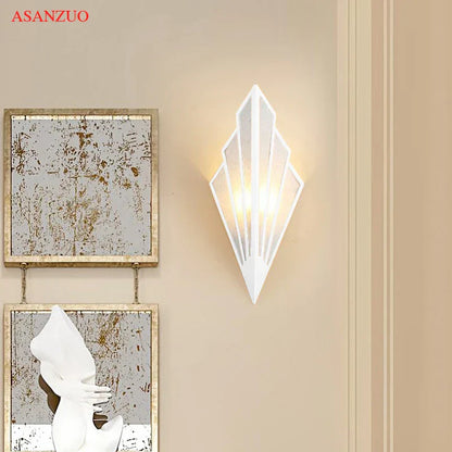 DecorBites™ LED Fan-Shaped Indoor Wall Lamp for Corridor Aisle Staircase Bedroom Lighting