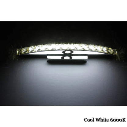 DecorBites™ 15W LED Crystal Bathroom Wall Sconce Light for Mirror and Makeup