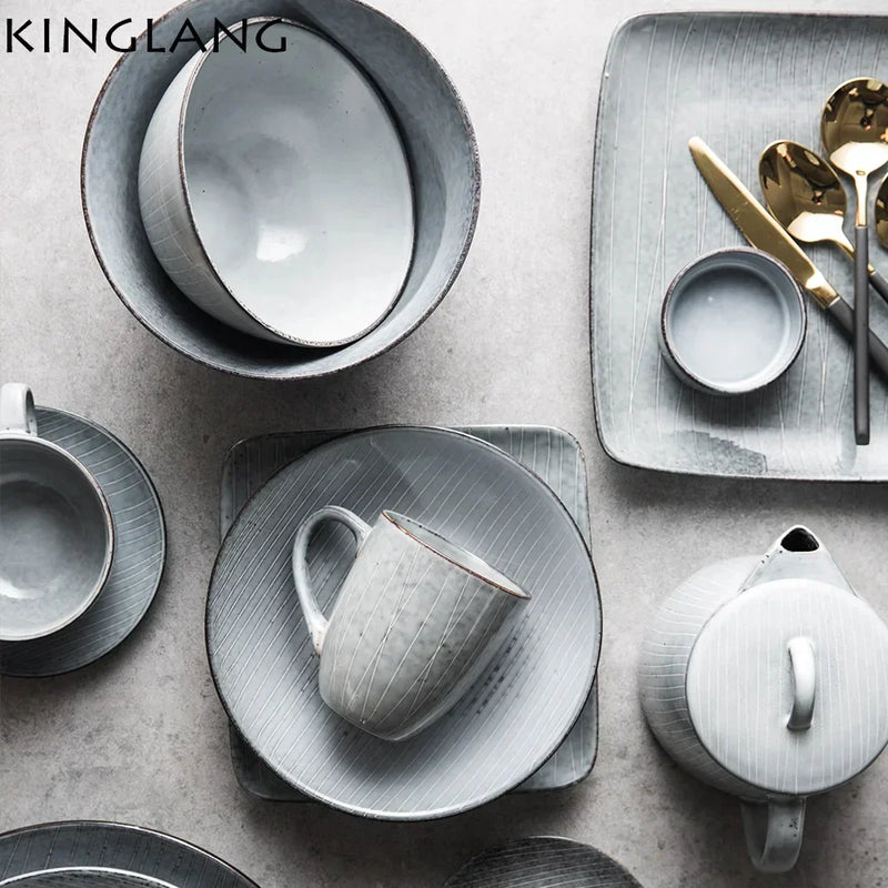 ™ Japanese Style Ceramic Dinnerware Set