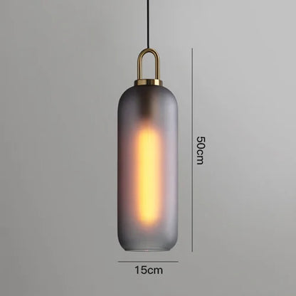 DecorBites™ Glass Ball Pendant Light: Luxury Restaurant & Bar Nordic Bedroom Lamp