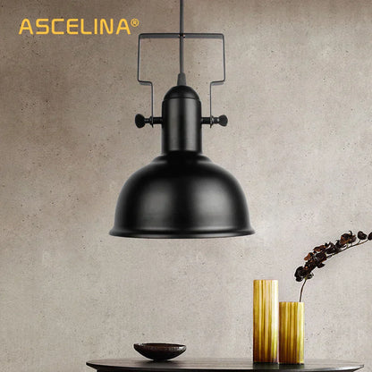 DecorBites™ Industrial Pendant Light: Retro Iron Hanging Lamp for Home & Store Decor Lighting