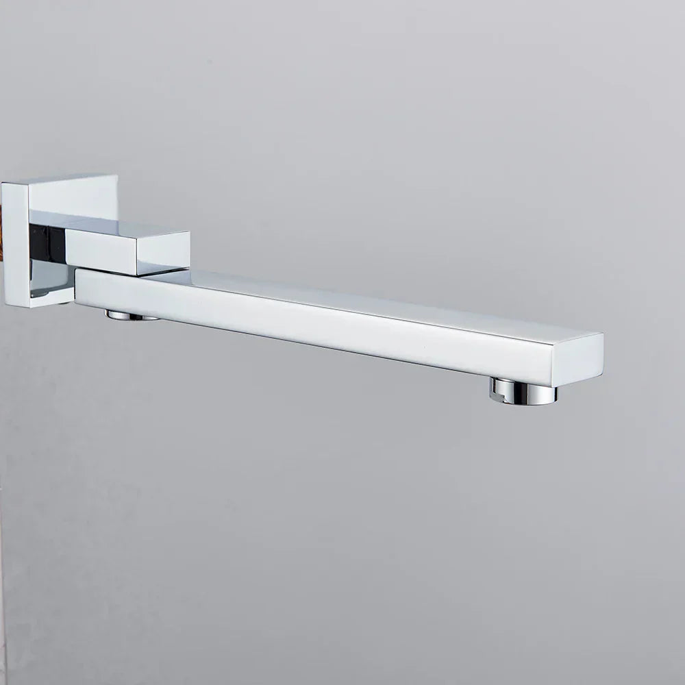 DecorBites™ Brass Chrome Wall Mounted Faucet Spout - Faucet Accessory WF14
