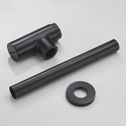 DecorBites™ Brass Round Bottle Trap Oil Rubbed Bronze Black Siphon for Bathroom Vanity