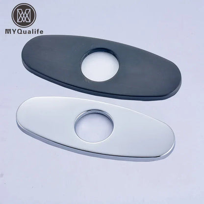 DecorBites™ 6" Deck Plate Cover for Bathroom Kitchen Sink Faucet