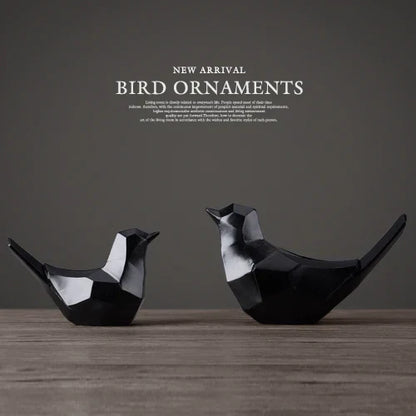DecorBites™ Couple Birds Resin Figurines for Home Decor and Tabletop Ornaments