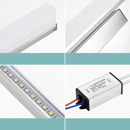 DecorBites™ LED Mirror Light: 40CM-60CM AC85-265V 14W Vanity Wall Lamp, Bedroom Study Decoration