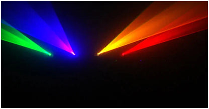 DecorBites™ 4 Lens RGBY Laser Show Christmas Projector