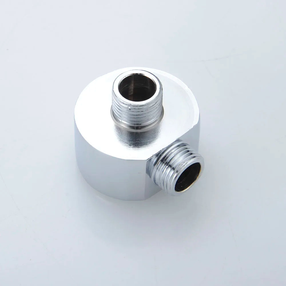 DecorBites™ Brass Shower Diverter Valve 2-Way Water Separator Tee Adapter