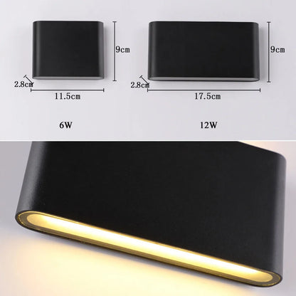 DecorBites™ LED Outdoor Wall Lamps IP65 Waterproof Stair Light Indoor Corridor Lighting