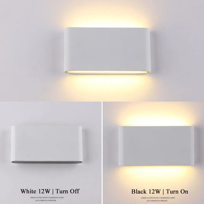DecorBites™ LED Outdoor Wall Lamps IP65 Waterproof Stair Light Indoor Corridor Lighting