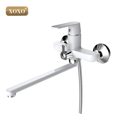 DecorBites™ Brass Body XOXO Bathtub Shower Faucet in Three Colors