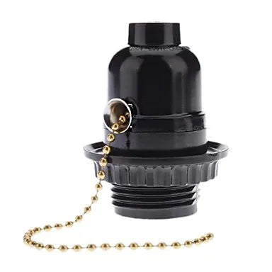 DecorBites™ Bakelite E27 Bulb Holder with Switch