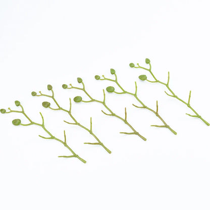 DecorBites™ Artificial Butterfly Orchid Bouquet Silk Flowers for Home Wedding Decoration Bouquet