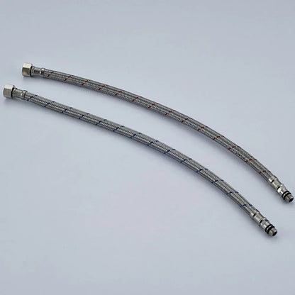 DecorBites™ 60cm Stainless Steel Plumbing Hose for Hot and Cold Water