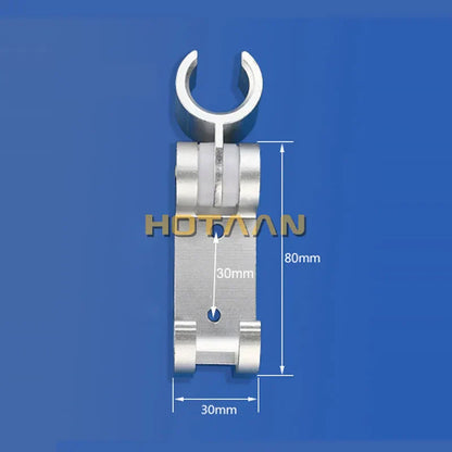 DecorBites™ Aluminum Wall Mounted Hand Shower Holder Hook Bracket HIldr DecorBites™