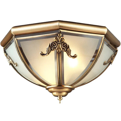 DecorBites™ Copper Ceiling Light for Balcony, Garage, Staircase & Storage Room
