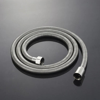 DecorBites™ Brushed Nickel Handshower Set with Stainless Steel Hose & Wall Bracket