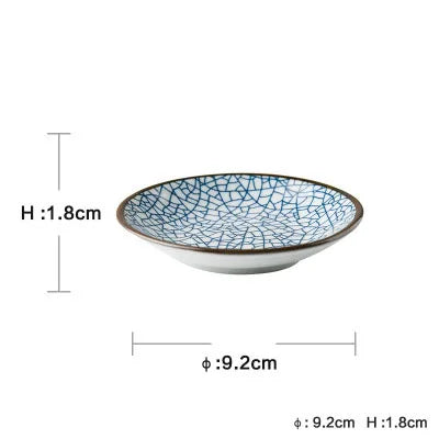 DecorBites™ Ceramic Dinner Plate Set - Round Solid Pattern, Made of Ceramic