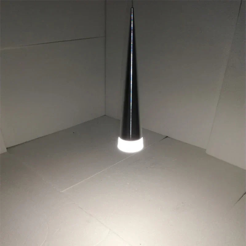 DecorBites™ Conical Pendant Light: Modern Aluminum Industrial Lighting for Home, Living Room, Cafe.
