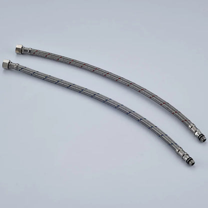 DecorBites™ 40cm Stainless Steel Faucet Plumbing Hose for Hot & Cold Water