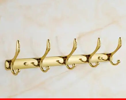 ™ Gold Bathroom Hardware Set for Towels, Paper, Brushes, and More
