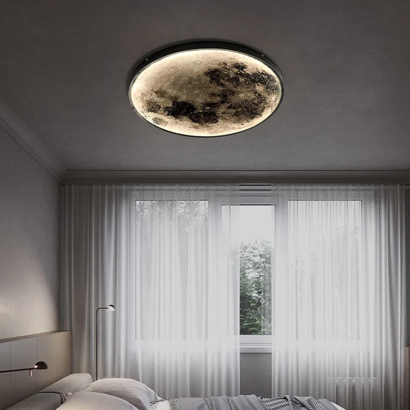 DecorBites™ LED Moon Wall Lamp: Modern Nordic Bedroom Decor Lighting
