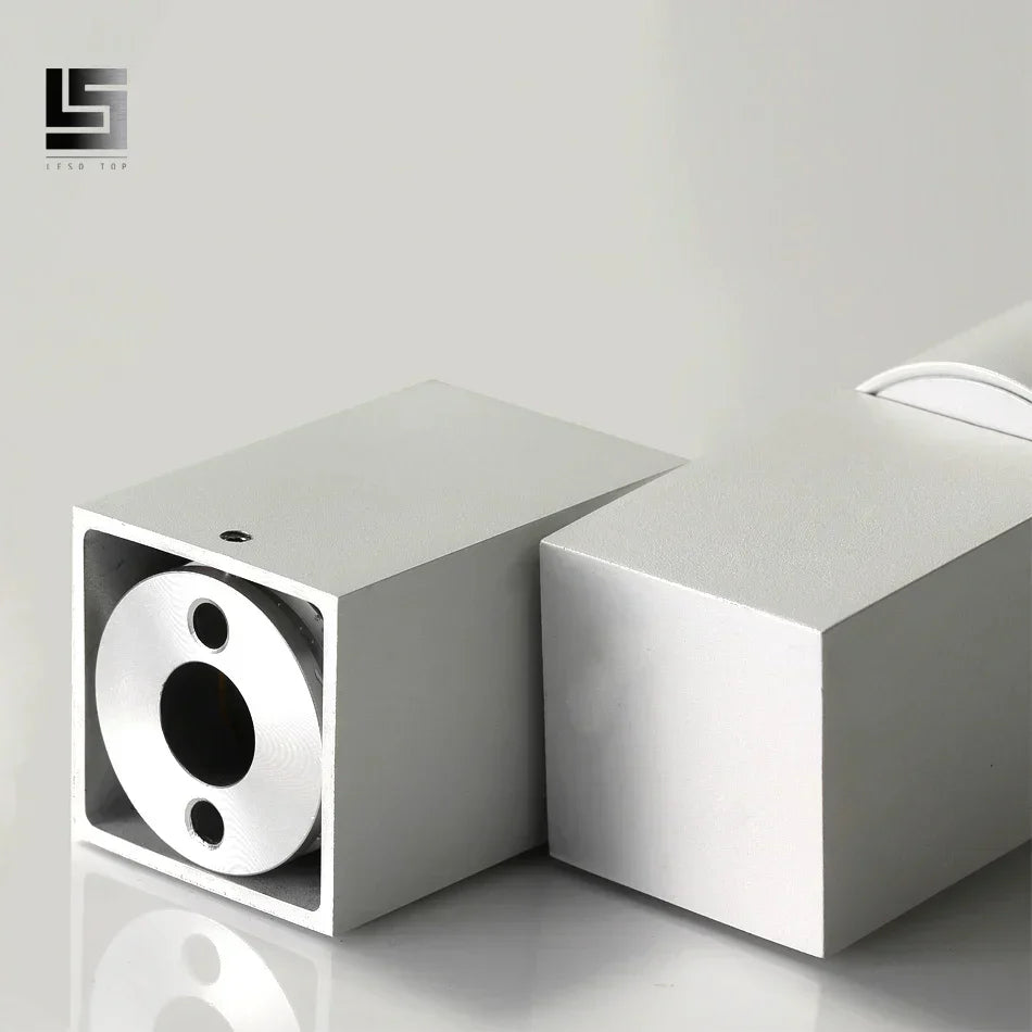 DecorBites™ 5W Adjustable Angle Downlight Chrome/White/Black Surface Mount Warm/Natural White