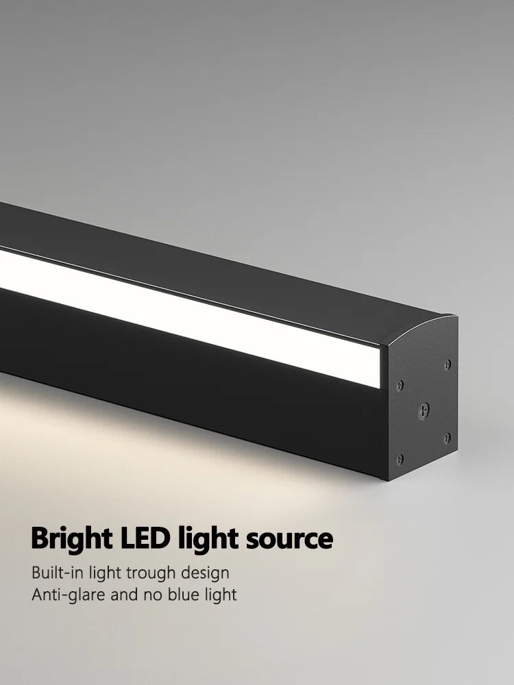 DecorBites™ Black LED Wall Lamp for Bedroom Living Room Aisle Sofa Background