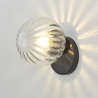 DecorBites™ Glass Ball Wall Lamp: Modern Minimalist Nordic Style, Luxury Bedroom Lighting