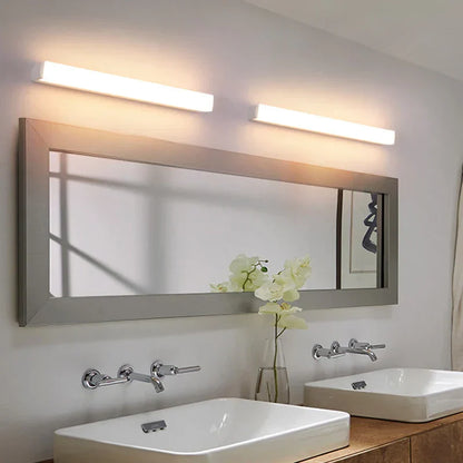 DecorBites™ LED Acrylic Wall Lamp for Bathroom & Bedroom, Modern Simplicity, Anti-fog Sconces