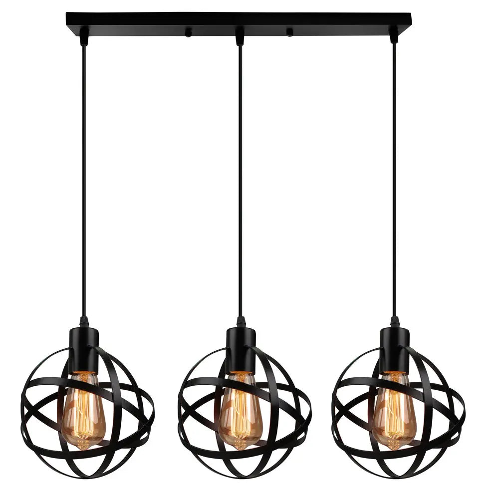 ™ Industrial Pendant Lights - Modern Kitchen Island Lamp, Cafe Hanging Light