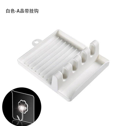 DecorBites™ Kitchen Utensil Stand Pot Lid Holder Spatula Organizer Spoon Rest