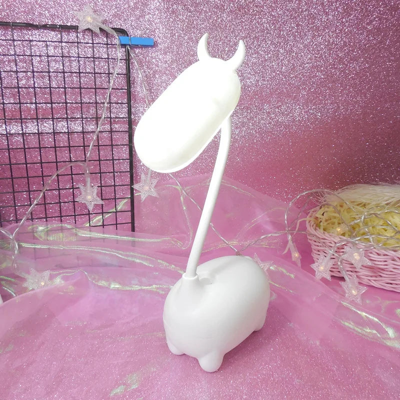 DecorBites™ Elk Night Lamp: Cute Animal LED Desk Lamp for Children's Bedroom