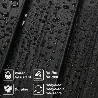 Hausvita 48 x 6 inch WPC Slat Wall Panel (16 Pack)