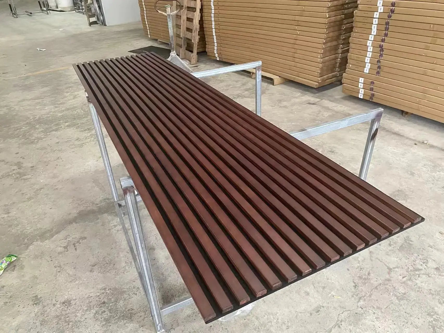 Hausvita Acoustic Solid Wood Slat Wall Panels ( 2 Panels Per Box ) -Wholesale