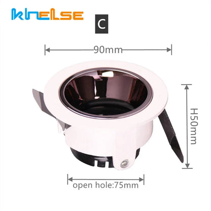 DecorBites™ Adjustable Anti-Glare Ceiling Downlight with GU10/MR16 Lamp Base for Indoor Spot Lighting