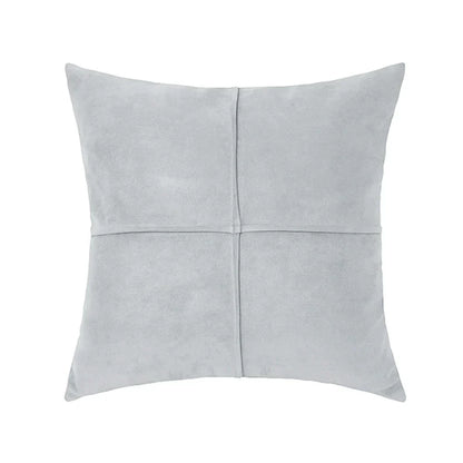 DecorBites™ Cross Faux Suede Throw Pillow Cover for Car Couch Sofa Bed Home Decor