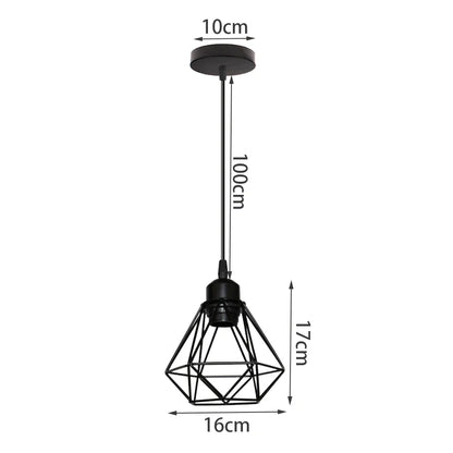 DecorBites™ Iron Frame Pendant Chandelier for Restaurant Teahouse Lighting