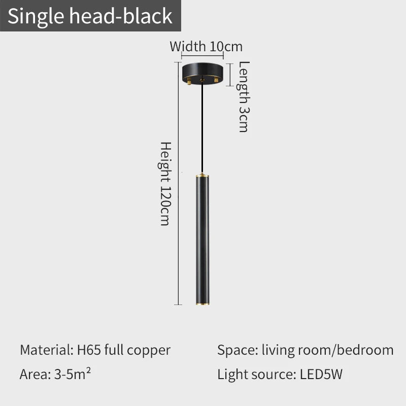 DecorBites™ Copper Bedroom Chandelier & Modern Bar Spot Light Wall Sconce Set