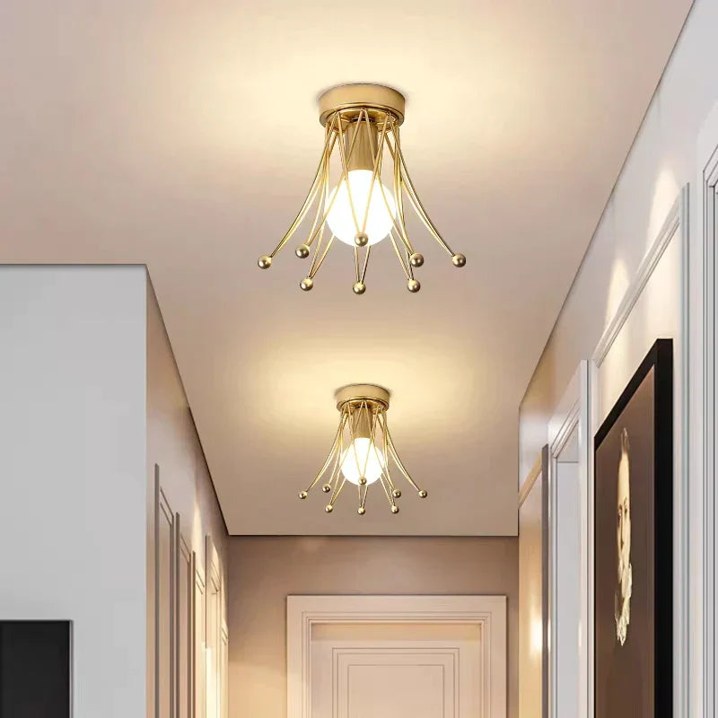 ™ Gold Crown Ceiling Light for Hallway, Aisle, Kitchen Island