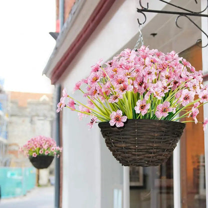 DecorBites™ Artificial Cherry Blossom Wall Flowers - Home Garden Wedding Decor