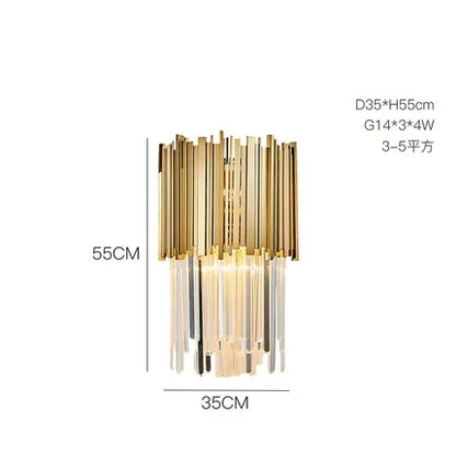 DecorBites™ Art Deco Crystal LED Chandelier - 4 Tier Gold Silver Designer Lighting