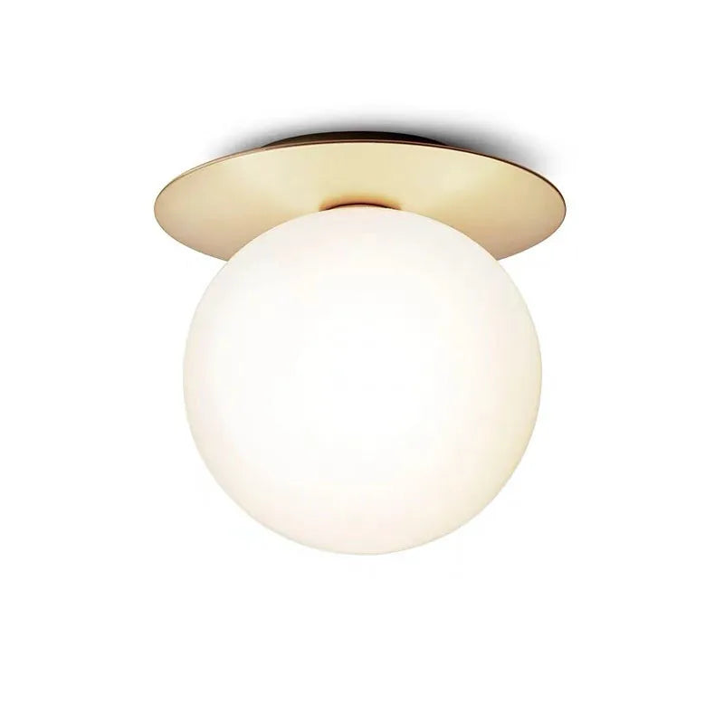 DecorBites™ Glass Ball Ceiling Light Fixture for Bedroom Hallway Stairs - Aisel Home Lighting