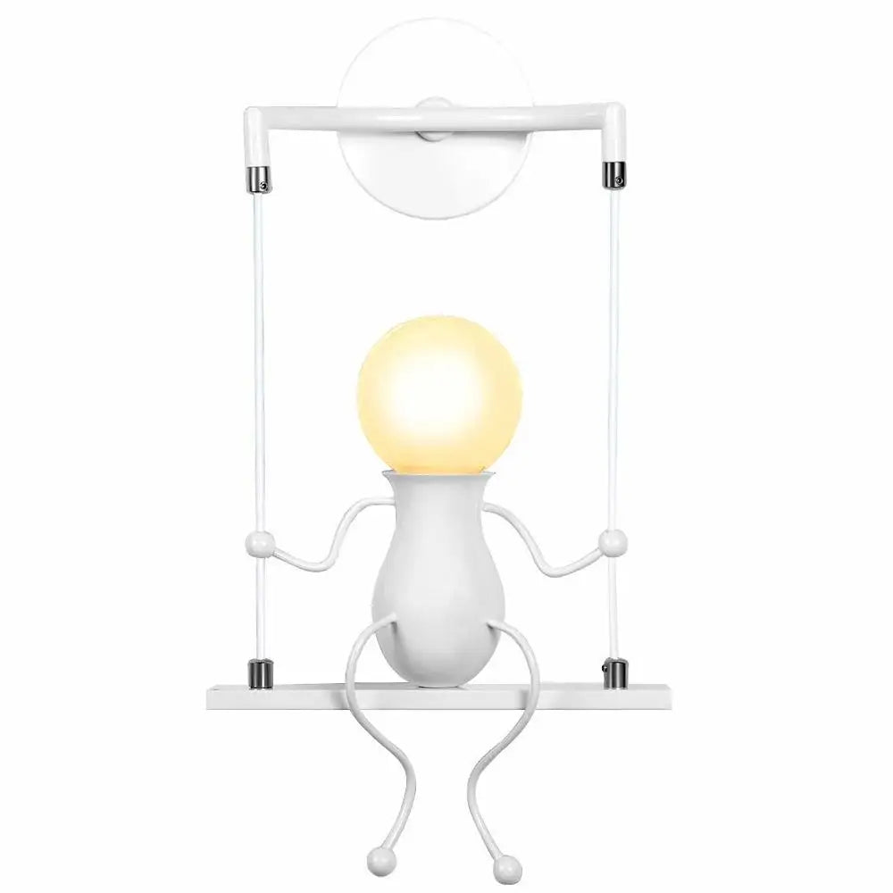 DecorBites™ Creative LED Wall Light Indoor Wall Sconce Modern Art Decor Iron E27