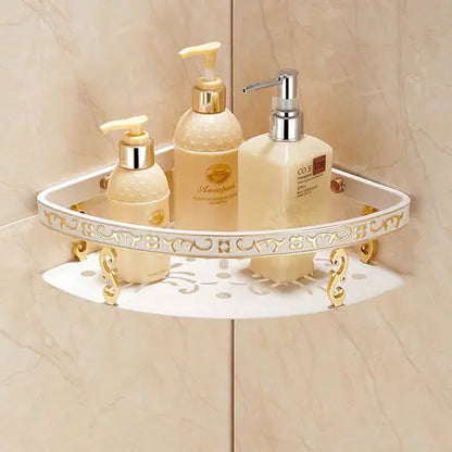 DecorBites™ Bath Hardware Set: Shelf, Towel Rack, Holder, Brush Holder, Towel Hanger, Hooks