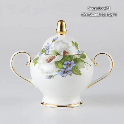 DecorBites™ Bone China Sugar Bowl & Creamer Set