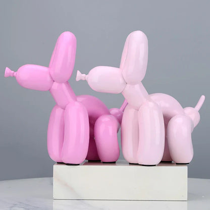DecorBites™ Balloon Dog Statue: Modern Nordic Resin Art Sculpture for Home Decor